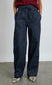 rafe jeans - navy pin stripe