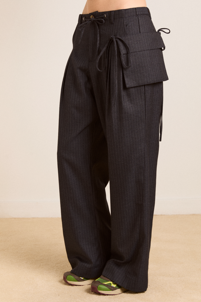 Tatianna Trouser - Pinstripe
