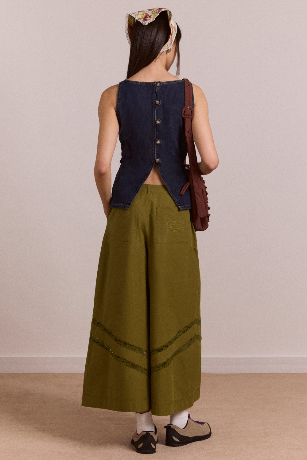 maxime top - dark indigo – Damson Madder