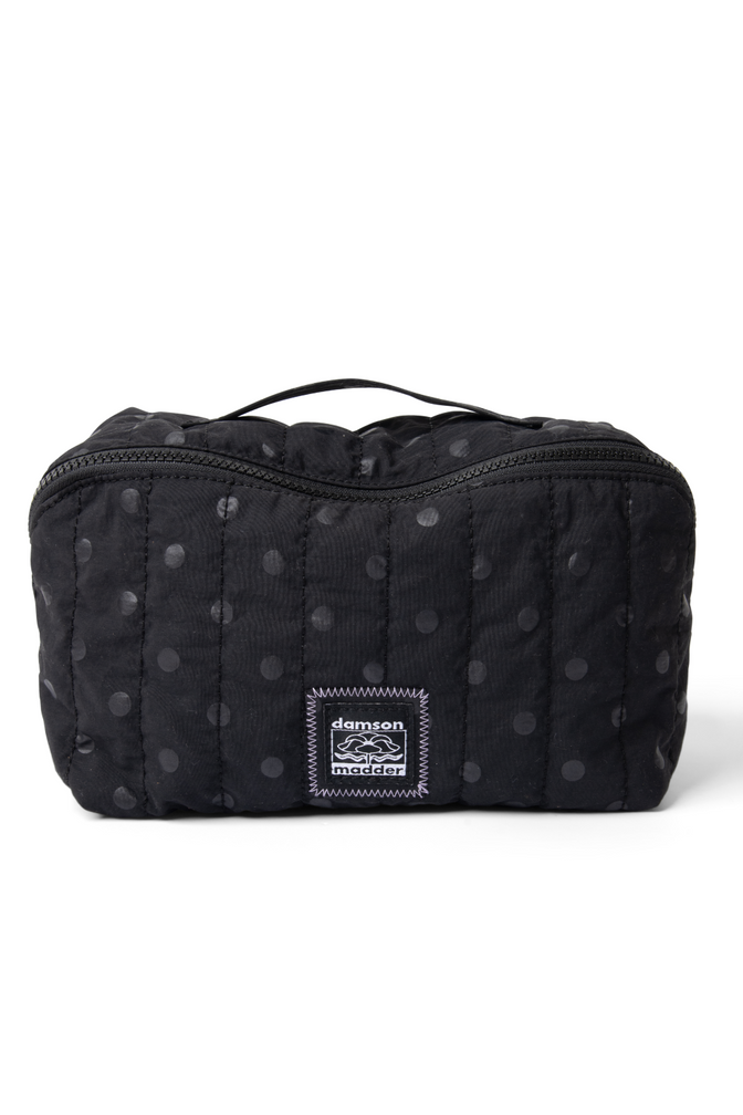 Large Wash Bag - Athena Black Spot
